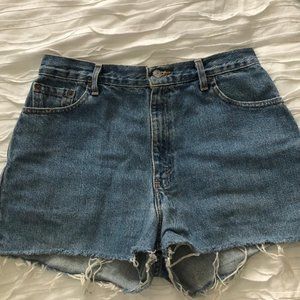 Levi's 550 Vintage Jean Shorts - Highwaisted/Raw H